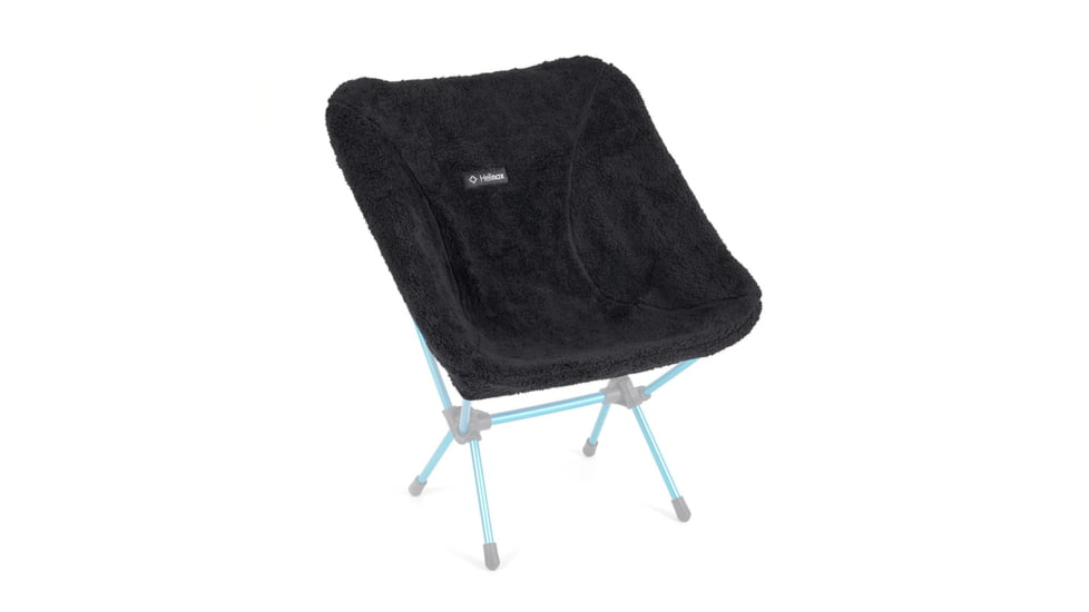 Helinox Fleece Seat Warmer Fitted Chair One Cover, Black, 10003305