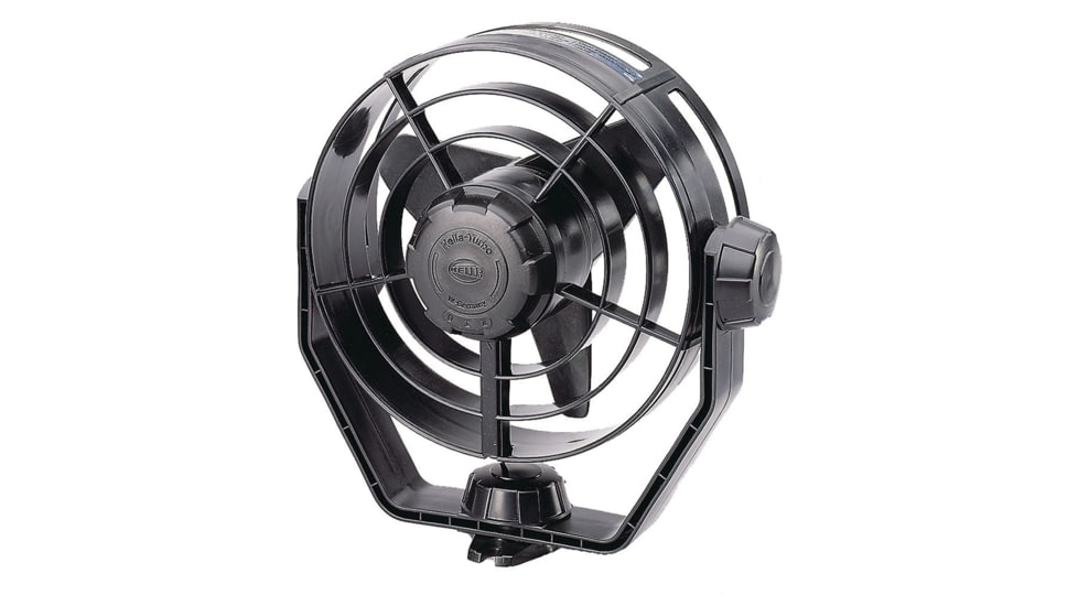 Hella Marine 2-Speed Turbo Fan - 24V - Black 65495