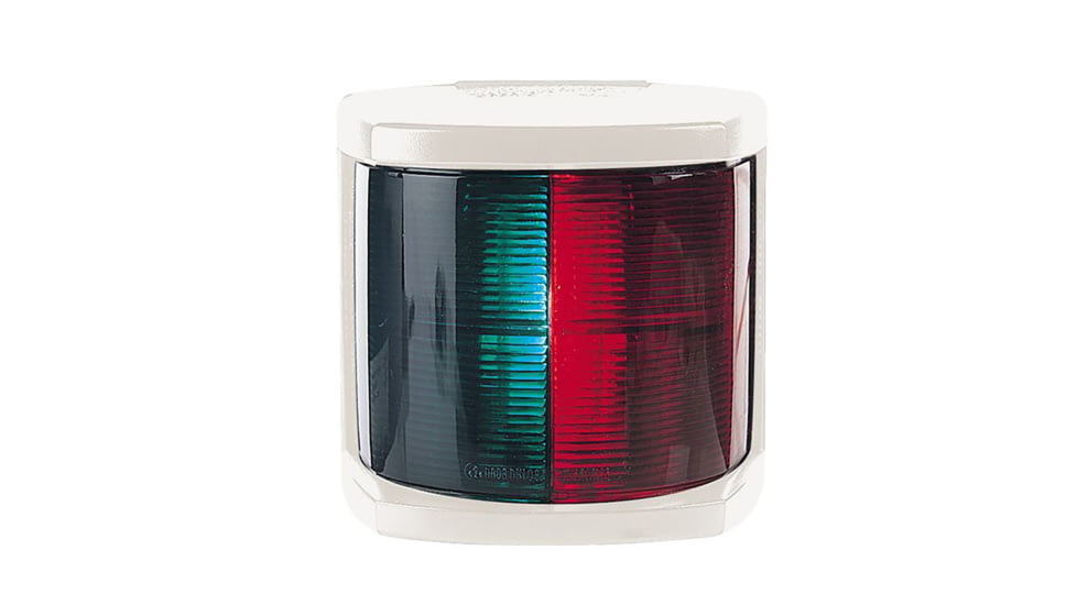 Hella Marine Incandescent Bi-Color Navigation 12V LED Light w/ Housing, 2nm, White, 2984365