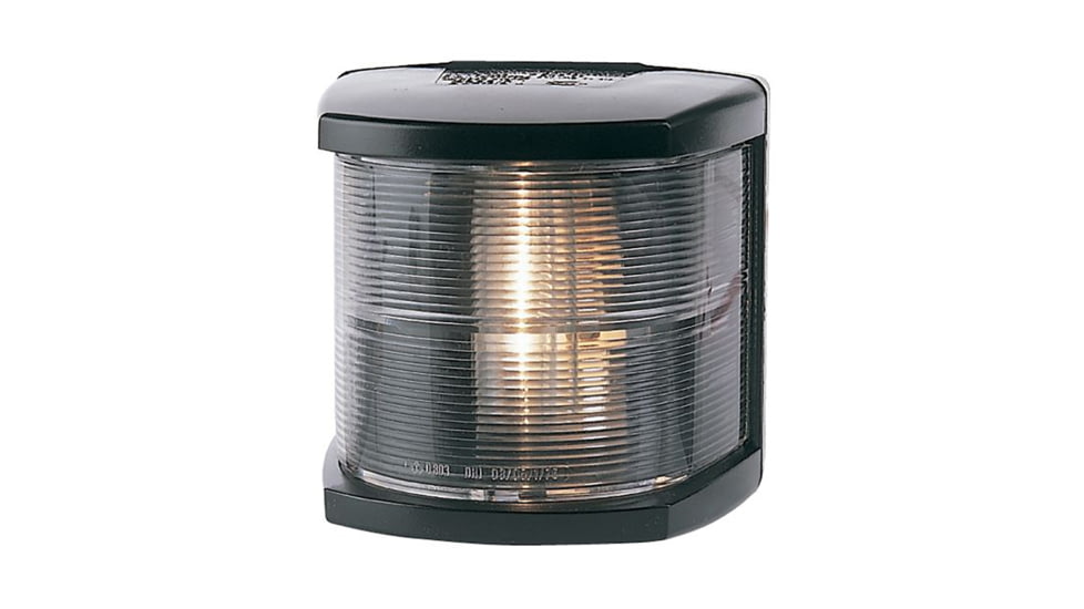 Hella Marine Incandescent Masthead Navigation 12V LED Lamp w/ Housing, 3nm, Black, 2984305
