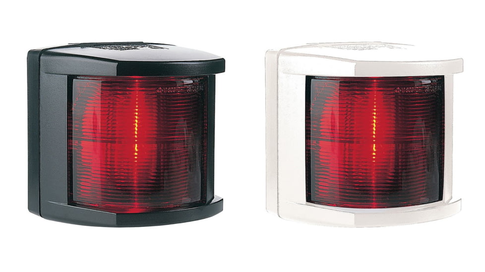 Hella Marine Port Navigation Light, Black, White