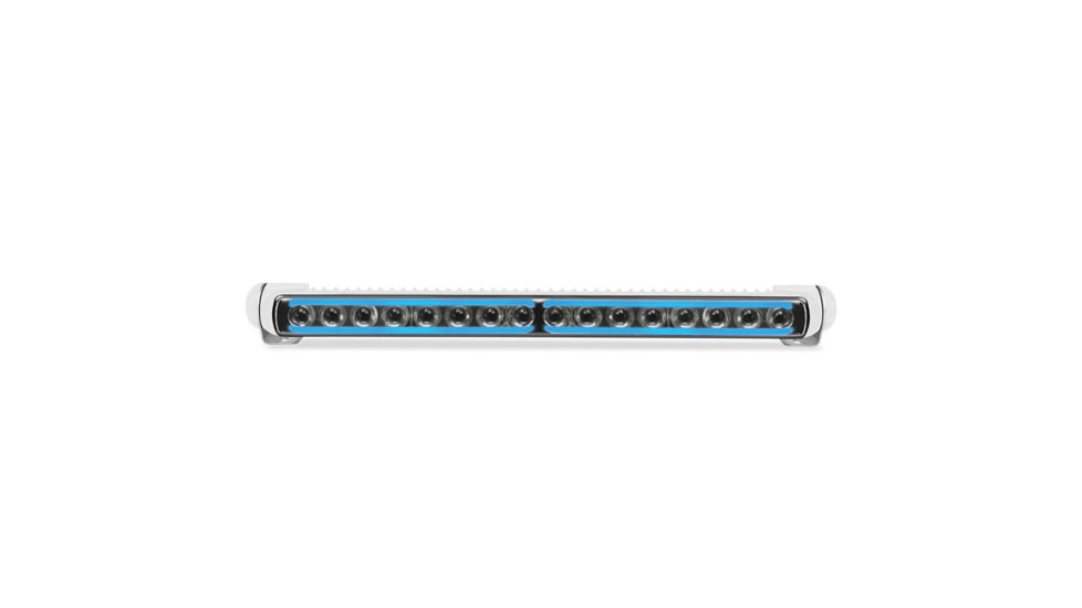 Hella Marine Sea Hawk-470 Pencil Beam 113000 Candela Light Bar w/ Edge Light / White Housing, Blue, 958140531