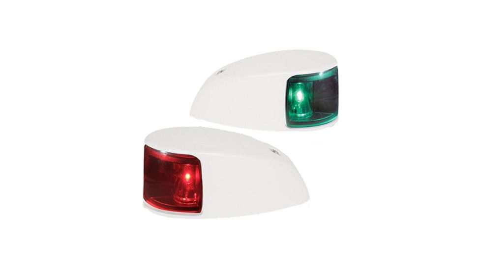 HELLA Nav Light LED, Pair, 2nm, Color Lens, White HL-980620811