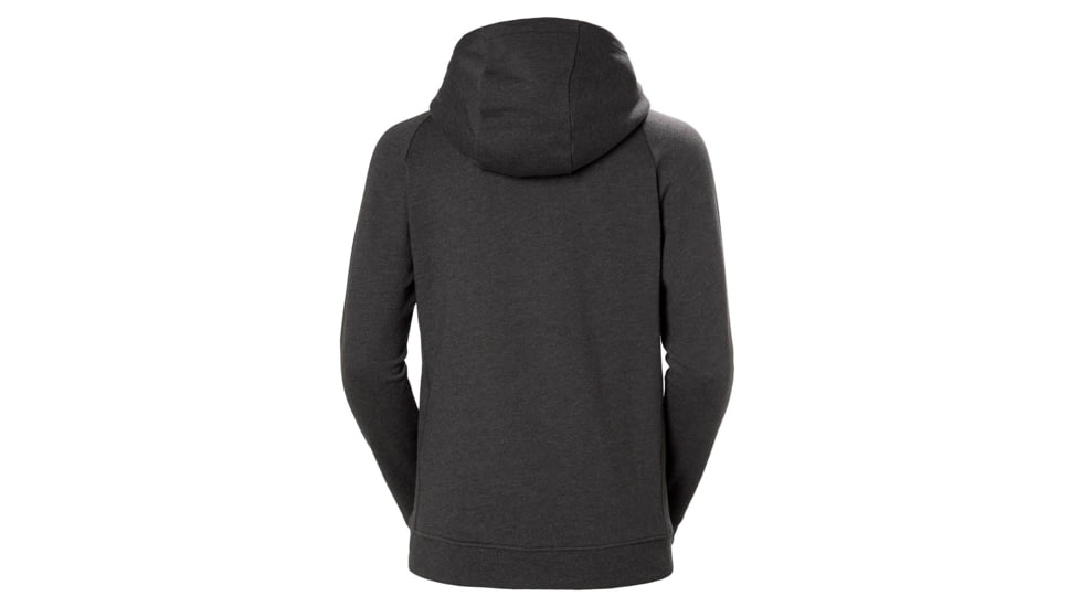 Helly Hansen F2F Cotton Hoodie - Womens, Ebony, Small, 62936980-S