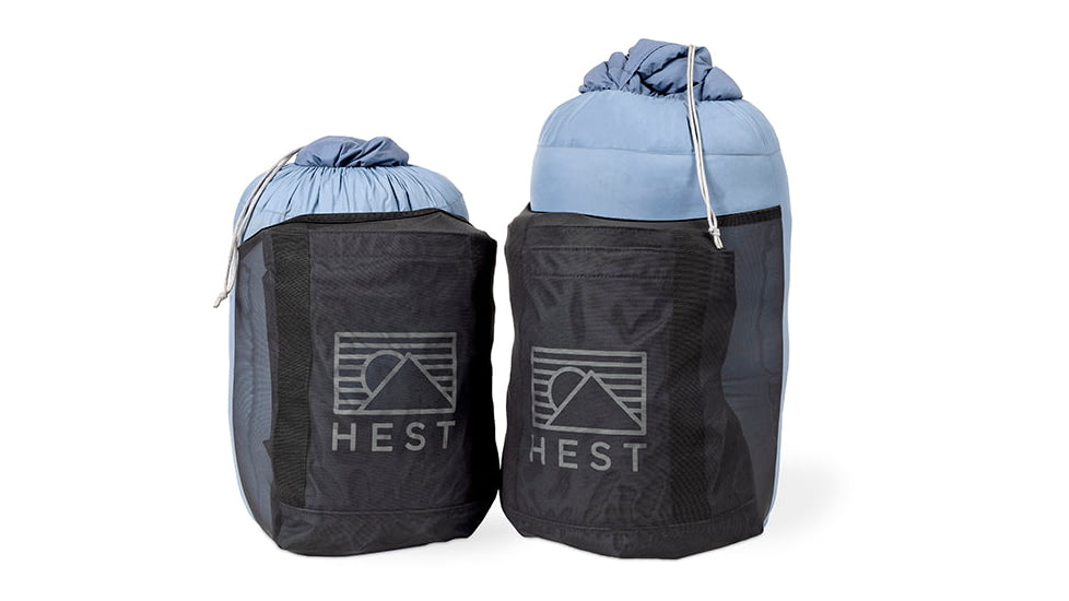 HEST Down Comforter - Double, Blue, 80x88in, B23210GRE