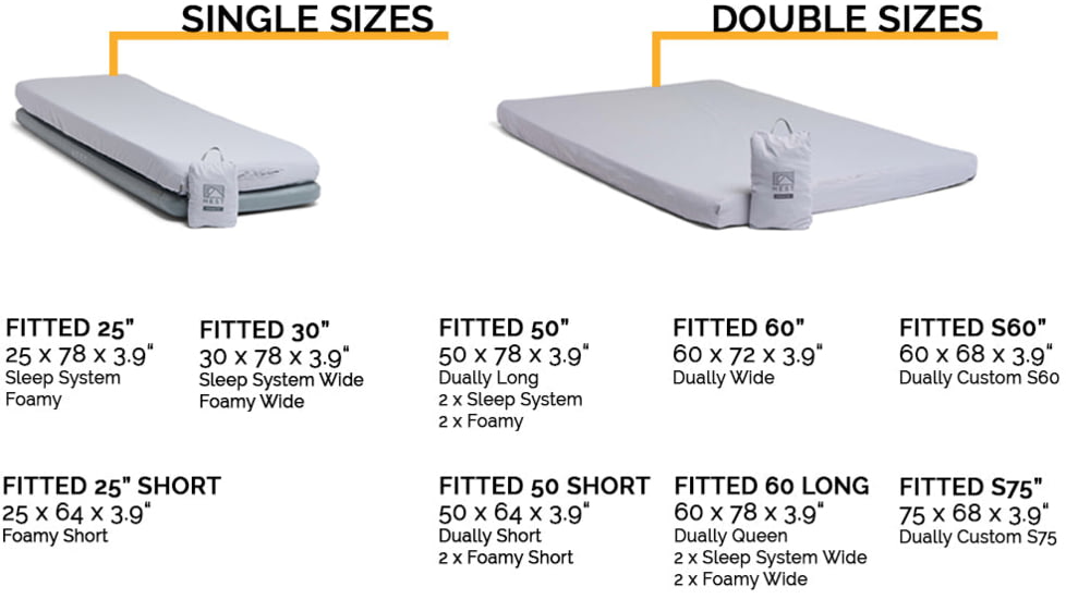 HEST Fitted 30 Sheet, Gray, 78x30x3.9in, B23110GRE