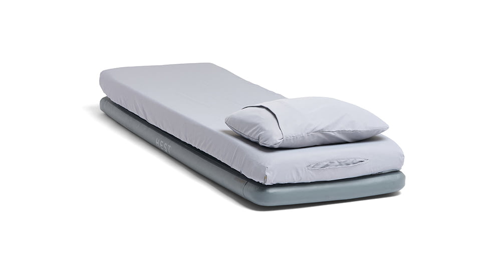HEST Fitted 30 Sheet, Gray, 78x30x3.9in, B23110GRE
