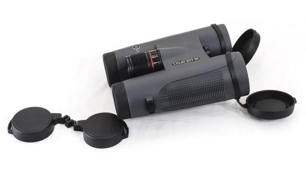 Hi-Lux Phenom ED Field Flattened 10X42 Roof Binocular, Gray, PM10X42