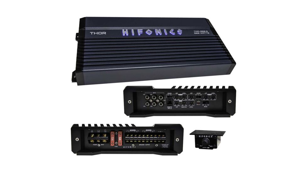 Hifonics Thor 5 Channel Marine Amplifier, Black TMA8005