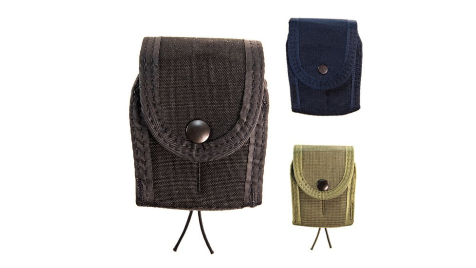 High Speed Gear Duty Handcuff TACO Covered Univ Mount, Black, Coyote Brown, LE Blue, Olive Drab