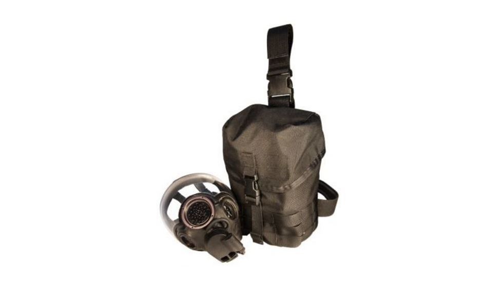 High Speed Gear HSGI V2 Gas Mask Pouch, Black, 12GM01BK
