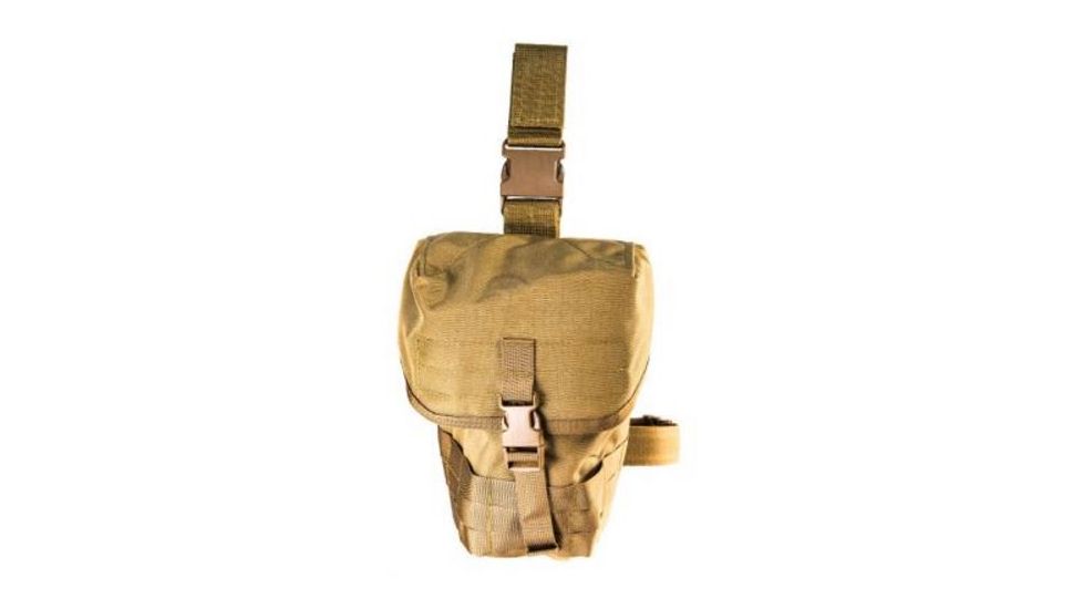 High Speed Gear HSGI V2 Gas Mask Pouch, Coyote Brown, 12GM01CB