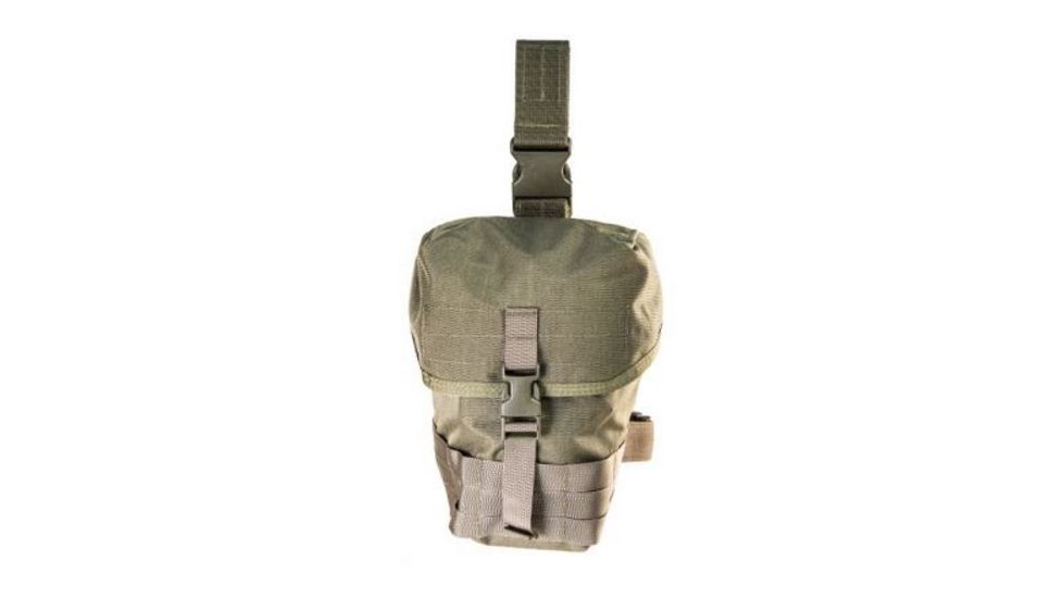 High Speed Gear HSGI V2 Gas Mask Pouch, Olive Drab, 12GM01OD