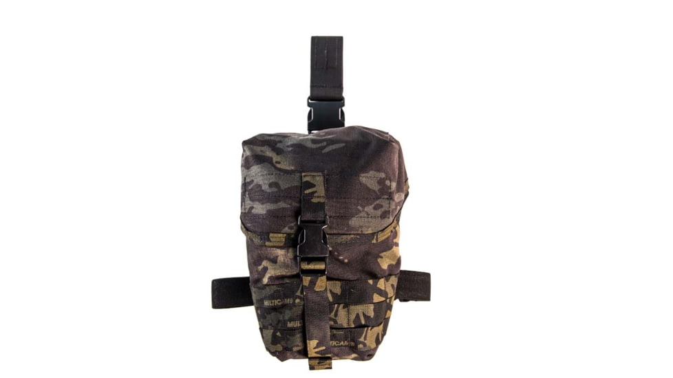 High Speed Gear HSGI V2 Gas Mask Pouch, MultiCam Black, 12GM01MB