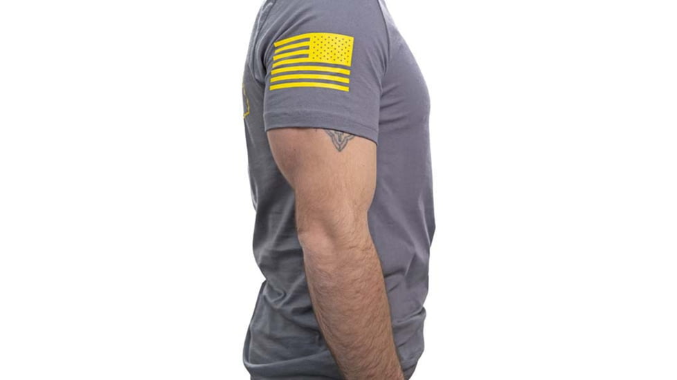 High Speed Gear HSGI Short Sleve T-Shirt, Wolf Gray, Extra Large, 90SH13WG