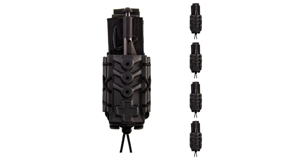 High Speed Gear Kydex Holster Tourniquet Taco, Black, Coyote Brown, LE Blue, OD Green, Wolf Grey