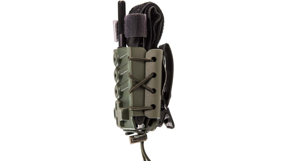 High Speed Gear Kydex Holster Tourniquet Taco U-Mount, Black Basket Weave, 11TQK0BW
