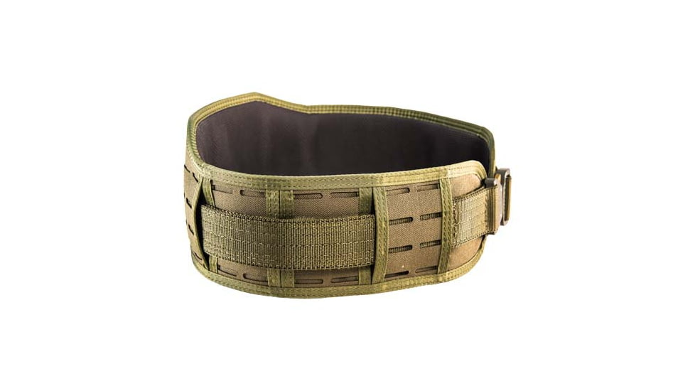 High Speed Gear Laser Sure Grip Padded Belt, Slotted, Extra Large, Olive Drab, 33LB03OD