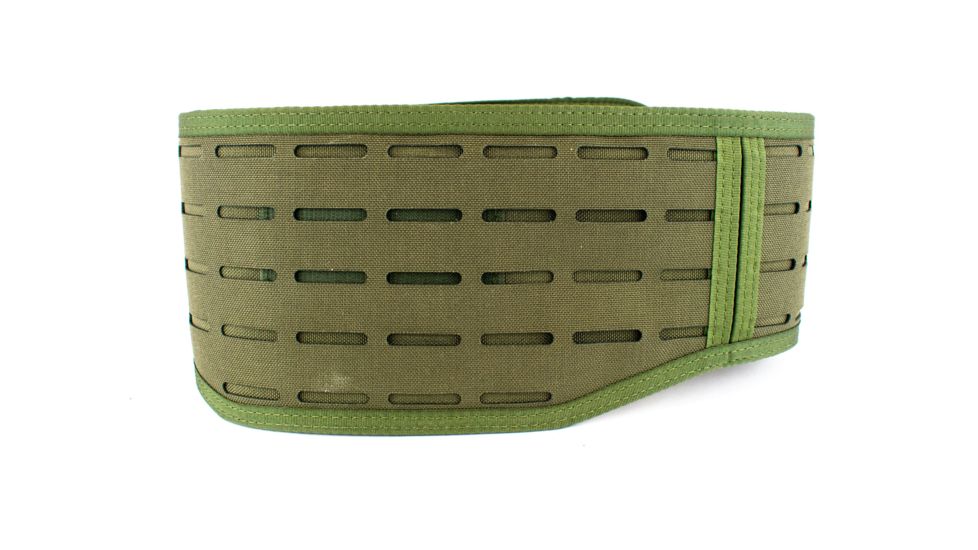 High Speed Gear Laser Sure Grip Padded Belt, Slotted, Medium, Olive Drab, 33LB01OD