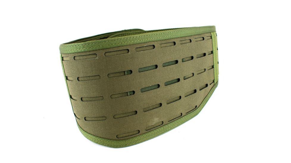 High Speed Gear Laser Sure Grip Padded Belt, Slotted, Medium, Olive Drab, 33LB01OD
