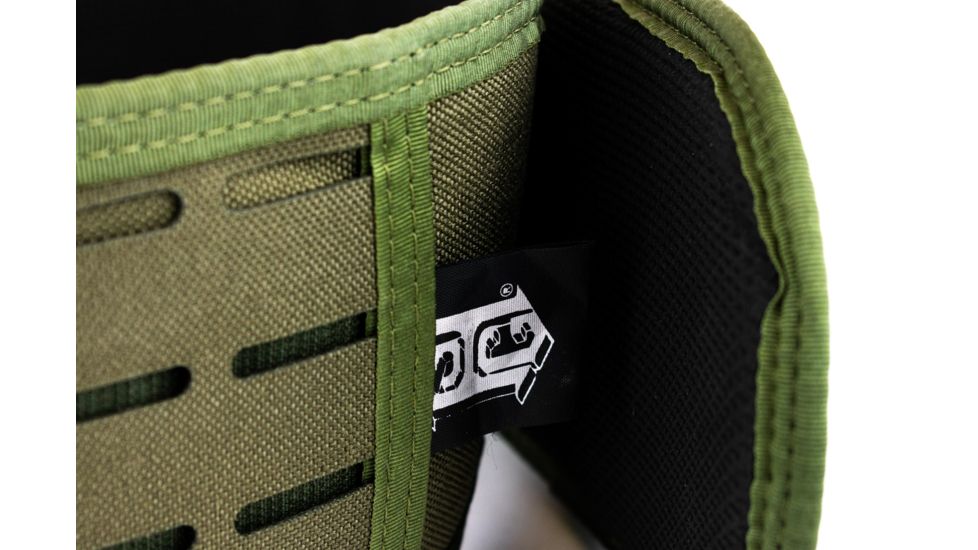 High Speed Gear Laser Sure Grip Padded Belt, Slotted, Medium, Olive Drab, 33LB01OD