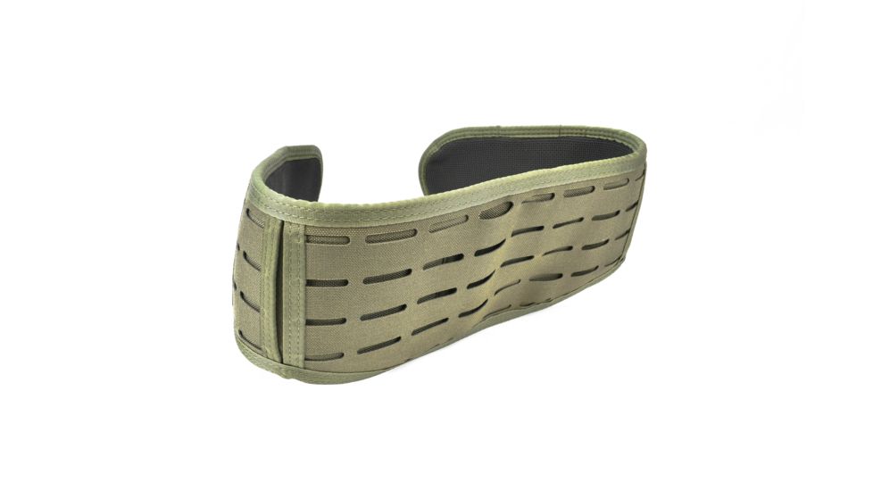 High Speed Gear Laser Sure Grip Padded Belt, Slotted, Small, Olive Drab, 33LB00OD