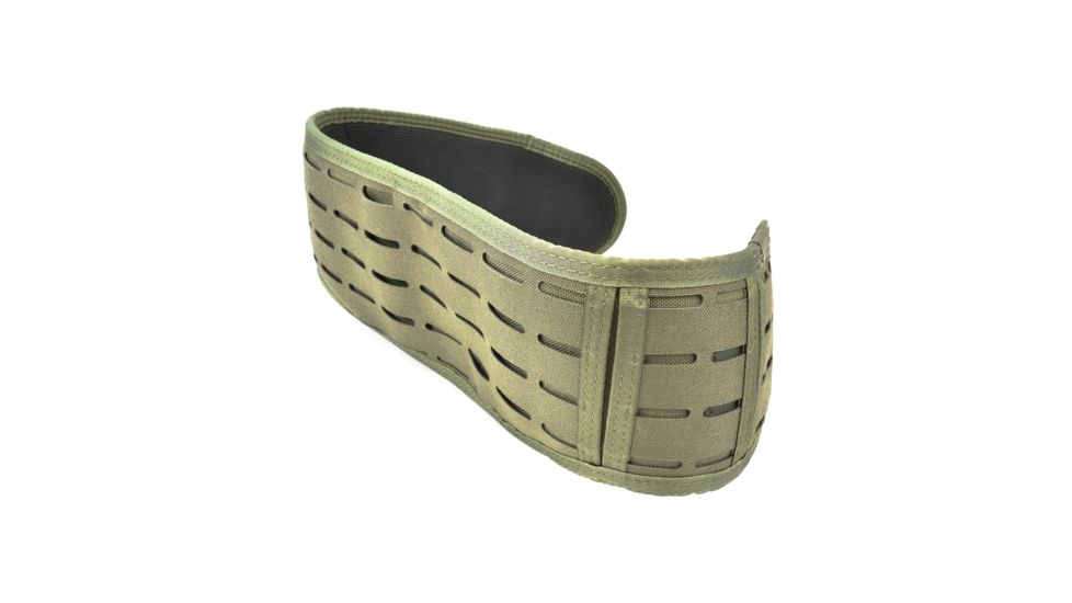 High Speed Gear Laser Sure Grip Padded Belt, Slotted, Small, Olive Drab, 33LB00OD