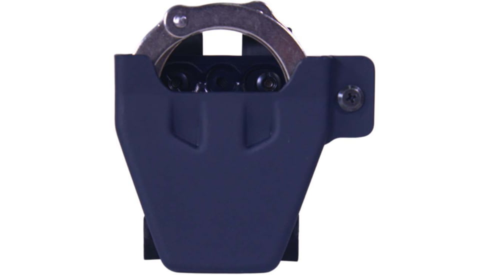 High Speed Gear S&amp;W Chained Handcuff Pouch, Universal HSG Clips, LE Blue, 42DCSCLE