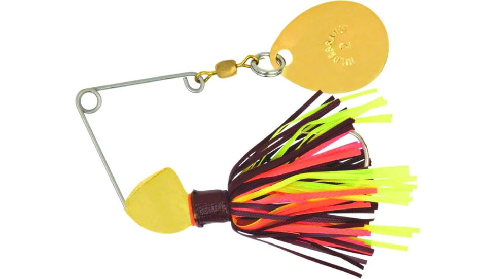 Hildebrandt Spin Dandy Microlite Spinnerbait, Size 2 Hook, Crawdad, Gold Head With Gold Blade, 1/8oz, ODANG-CRA