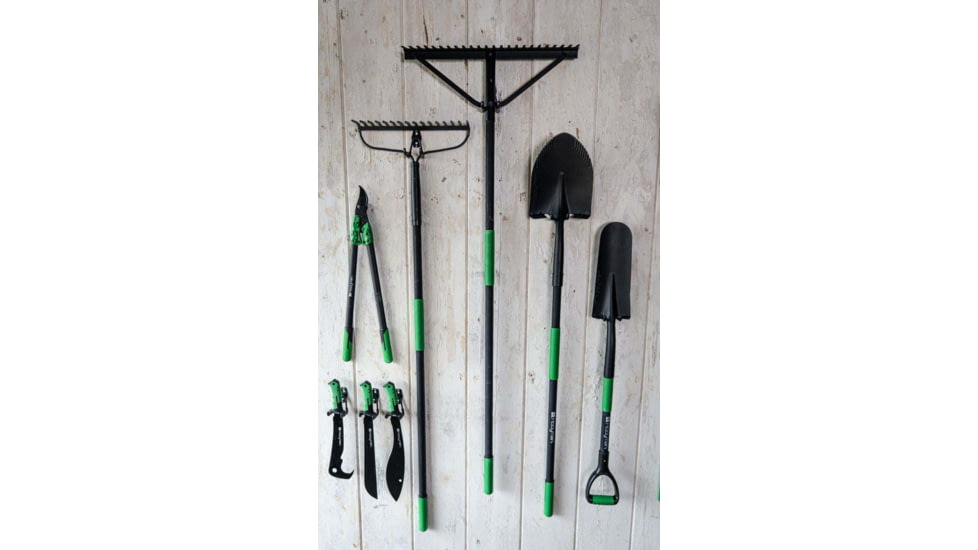 Hooyman Digging Shovel, Black/Green, 1116234
