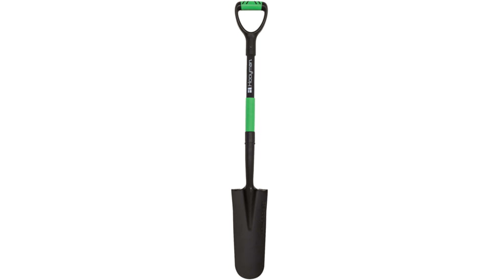 Hooyman Spade Shovel, Black/Green, 1116244