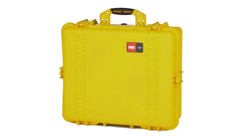HPRC 2700 Hard Case, Cubed Foam, Yellow HPRC2700FYELLOW