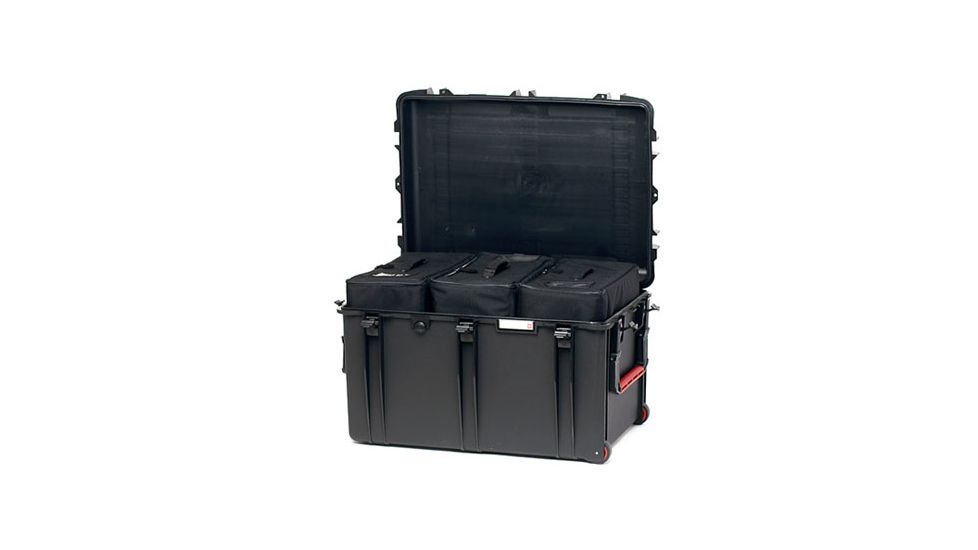 HPRC 2800W Wheeled Hard Case Empty Black