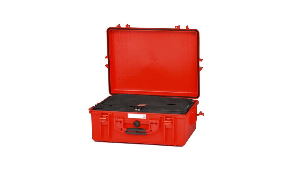 HPRC Hard Case w/ Internal Cordura Bag, Red, 21.37 x 16.49 x 8.58 in HPRC2600BAGRED