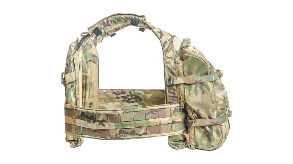 HRT Tactical Gear Zip-On Medium Pack, Multicam, One Size, HRT-ZPHP01-AA-MC