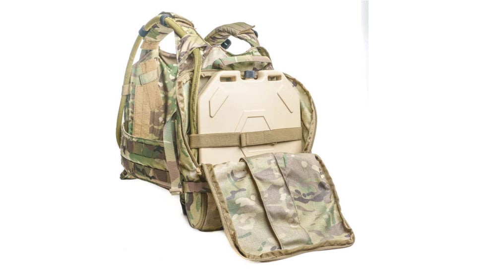 HRT Tactical Gear Zip-On Medium Pack, Multicam, One Size, HRT-ZPHP01-AA-MC