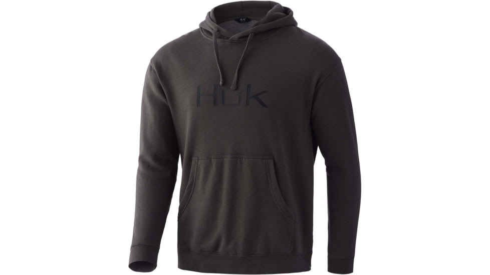 HUK Performance Fishing Logo Hoodie - Men's, Volcanic Ash, S, H1300075-013-S