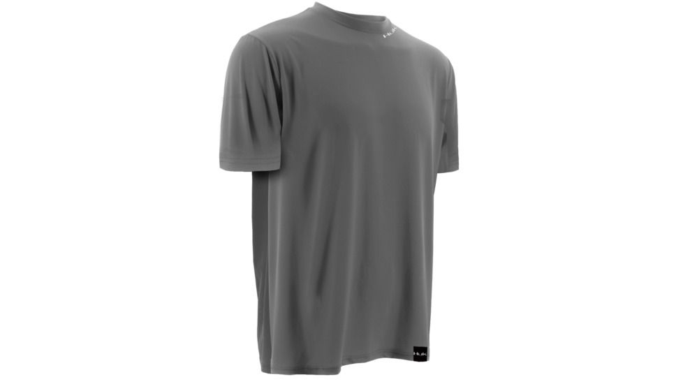 Mens LoPro Icon Long Sleeve Shirt, Cool Charcoal Grey