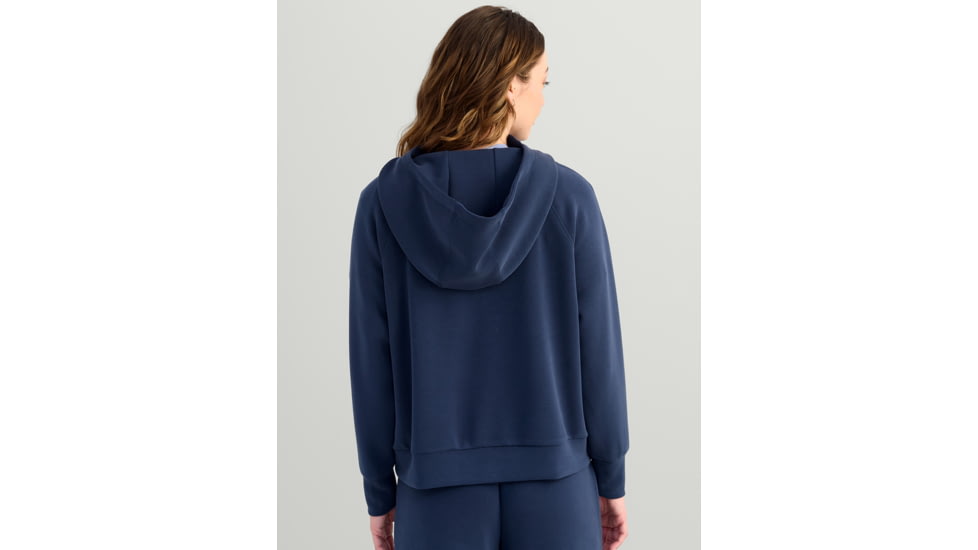 HUK Performance Fishing Bayside 1/2 Zip Hoodie - Womens, Naval Academy, Extra Small, H6130030-413-XS