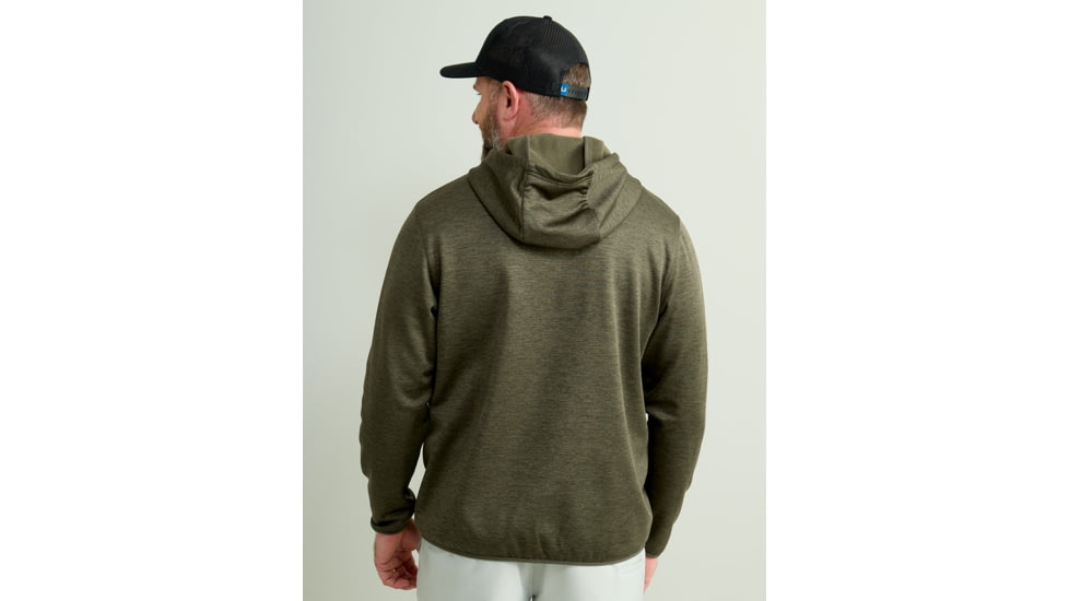 HUK Performance Fishing Cold Front Graphic Hoodie - Mens, Cyprs Lnd Hthr, Small, H1300102-378-S