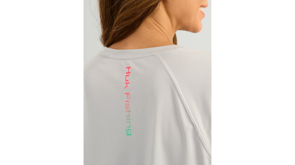 HUK Performance Fishing Fishing Pursuit Shirt - Womens, Harbor Mist2, Small, H6120109-035-S