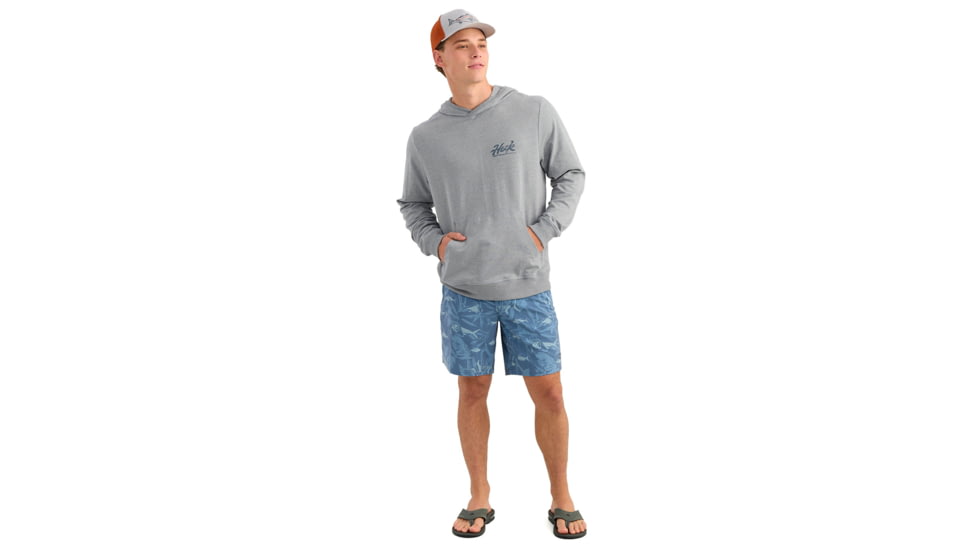 HUK Performance Fishing Edisto Bass Batch Terry Hoodie - Mens