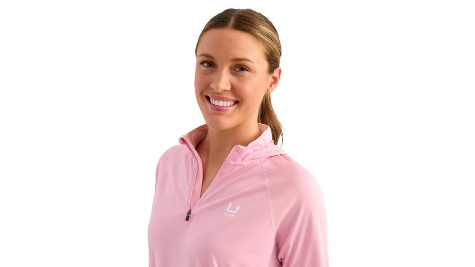 HUK Performance Fishing Icon Long Sleeve Hoodie - Womens