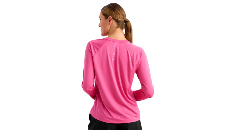 HUK Performance Fishing Pursuit Crew Solid - Womens