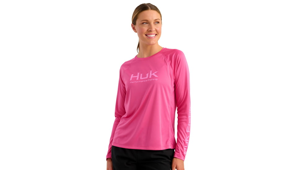 HUK Performance Fishing Pursuit Crew Solid - Womens