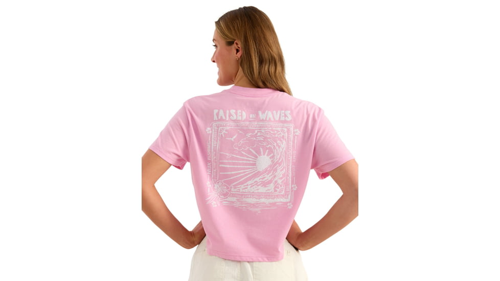 HUK Performance Fishing Raised On Waves Pocket Tee - Womens
