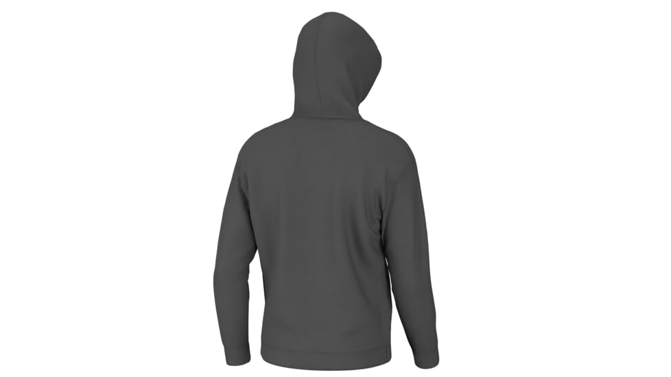 HUK Performance Fishing HukD Up Logo Hoodie - Mens, Volcanic Ash, 2XL, H1300094-013-XXL
