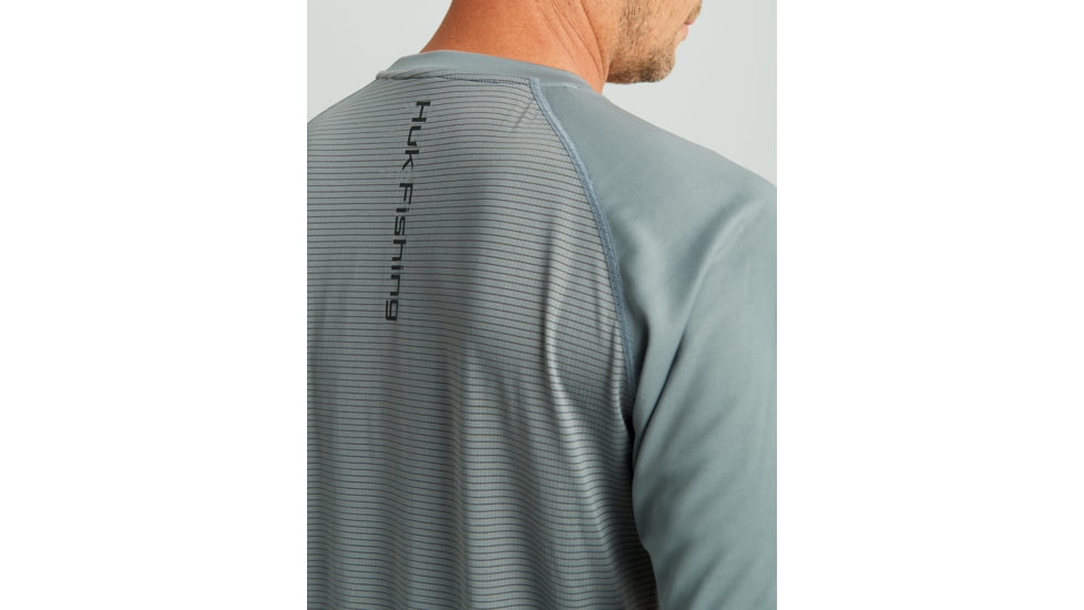 HUK Performance Fishing Icon Short Sleeve Performance Crew - Mens, Night Owl, Medium, H1200572-016-M