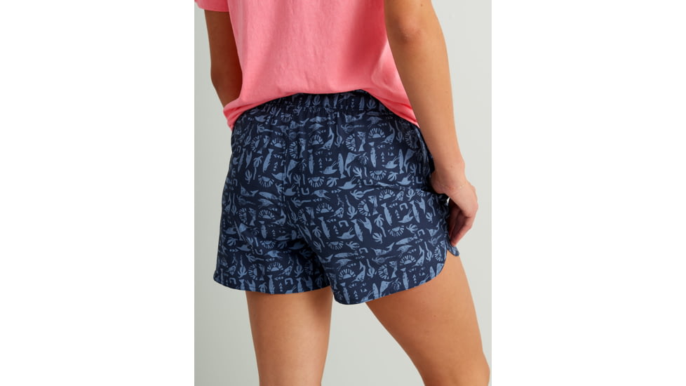 HUK Performance Fishing Pursuit Printed Volley Short - Womens, Naval Academy 2, Extra Small, H6200073-401-XS