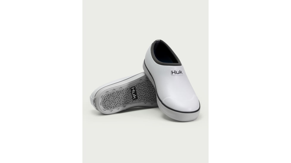 HUK Performance Fishing Rogue Wave Clog Boots - Womens, White, 6, H6800011-100-6